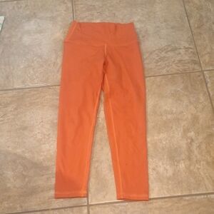 FLEO ORANGE LEGGINGS XS